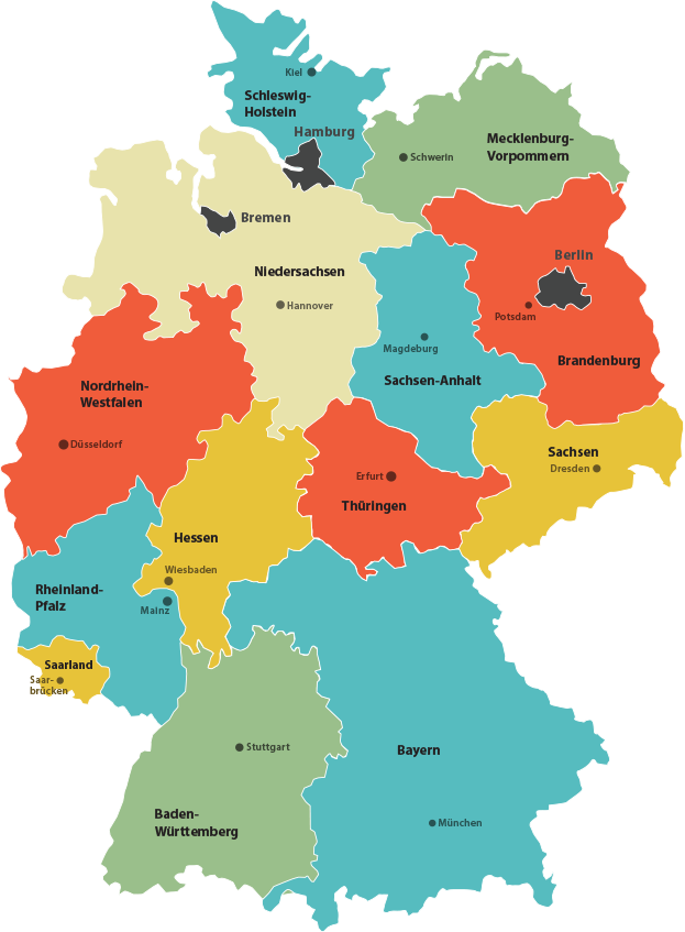 Regions Of Germany Map   Internal Desktop 01 Map 